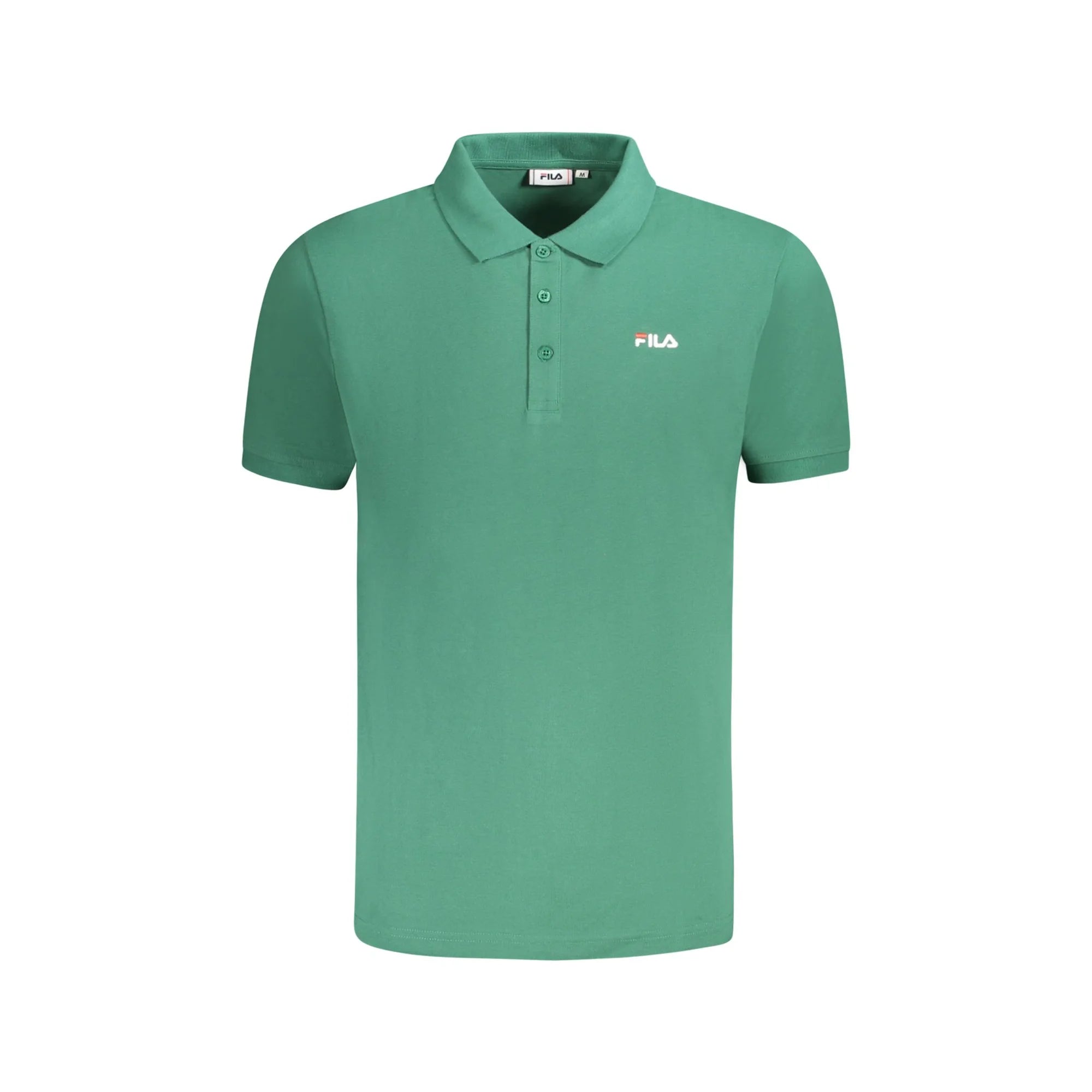 Fila Polo Maniche Corte Uomo Verde Ricamo - foto prodotto